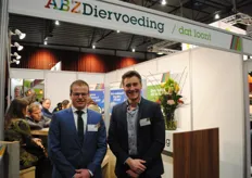 Erwin van de Beek en Gert Jan van Beek van ABZ Diervoeders.